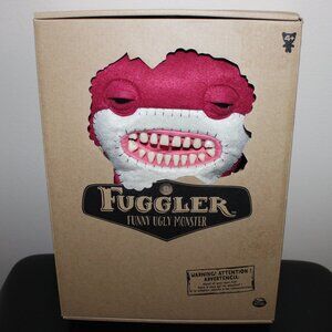 FUGGLER❤️Plush Toy Doll Mrs. McGettrick's Emporium Awkward Bear Purple Burgundy